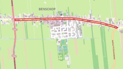 Dorp Benschop, projectgrens